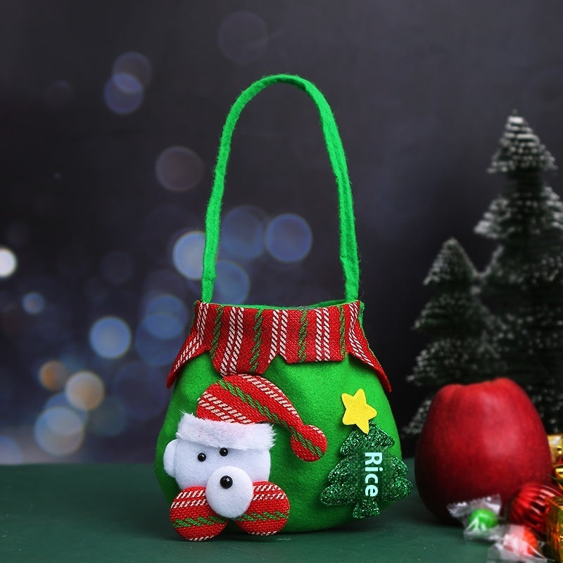Christmas Mini Gift Tote Bag – Santa & Friends