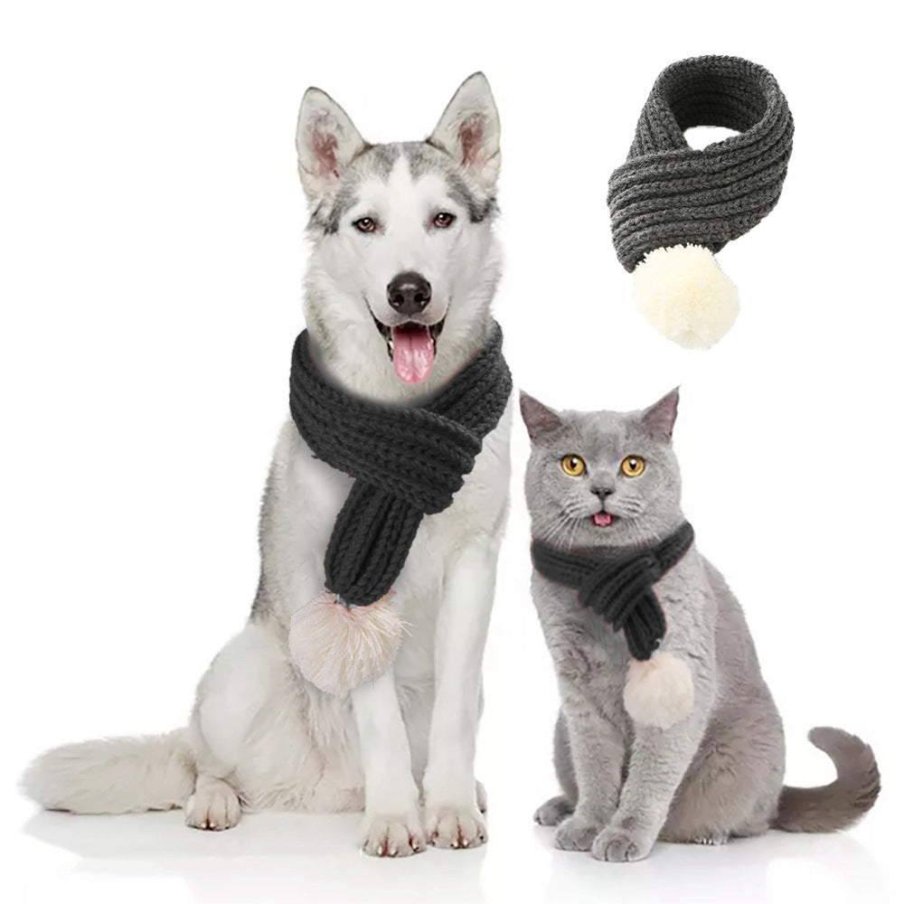 Cozy Christmas Pet Scarf