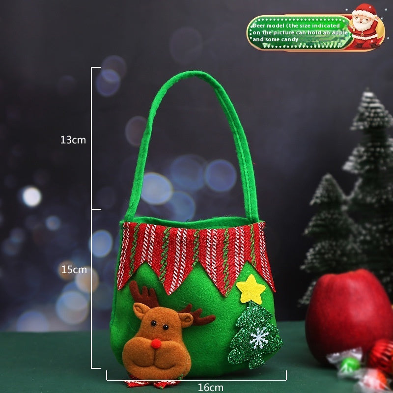 Christmas Mini Gift Tote Bag – Santa & Friends