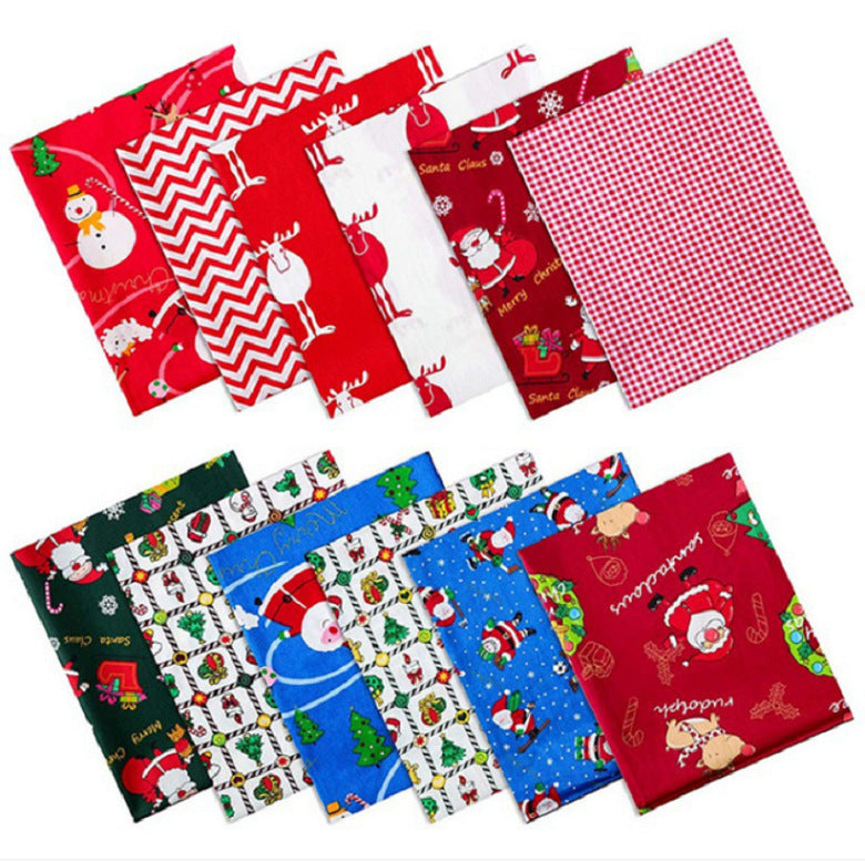 Christmas Cotton Squares