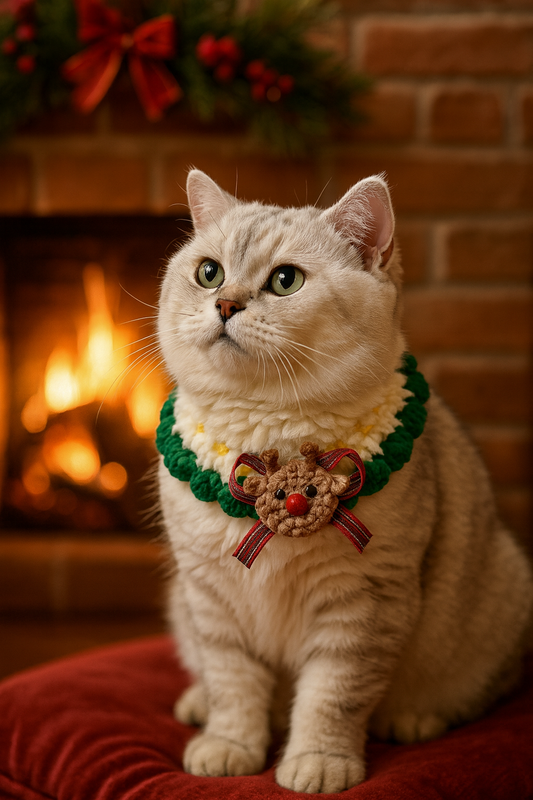 Christmas Knitted Scarf