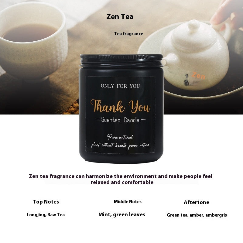 Black Glass Aroma Candle