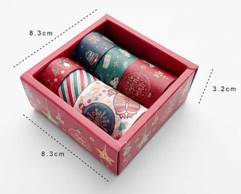 Christmas Pattern Paper Tape Set