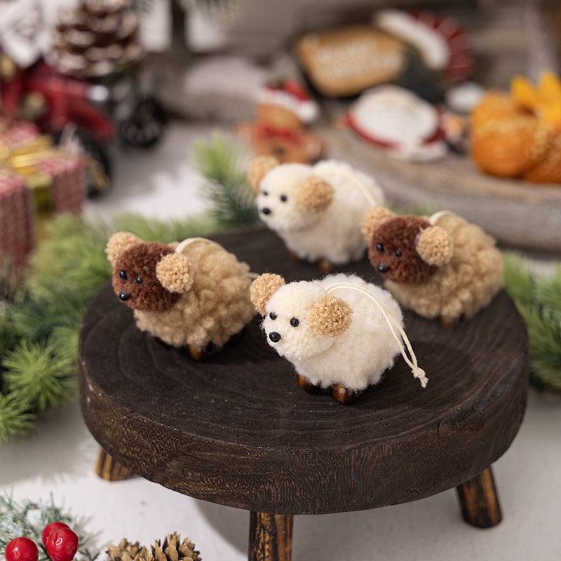 Felt Puppy Ornament