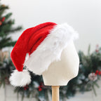 Thick Plush Santa Hat