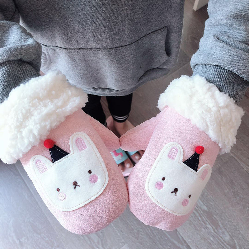 Cozy Cartoon Mittens