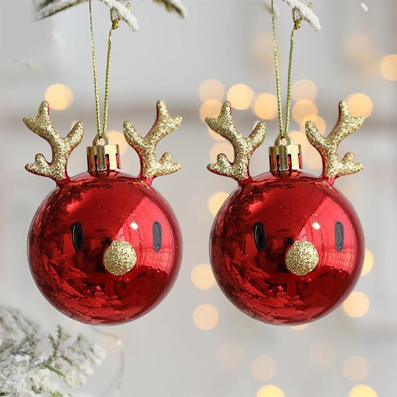 Elk Christmas Hanging Balls