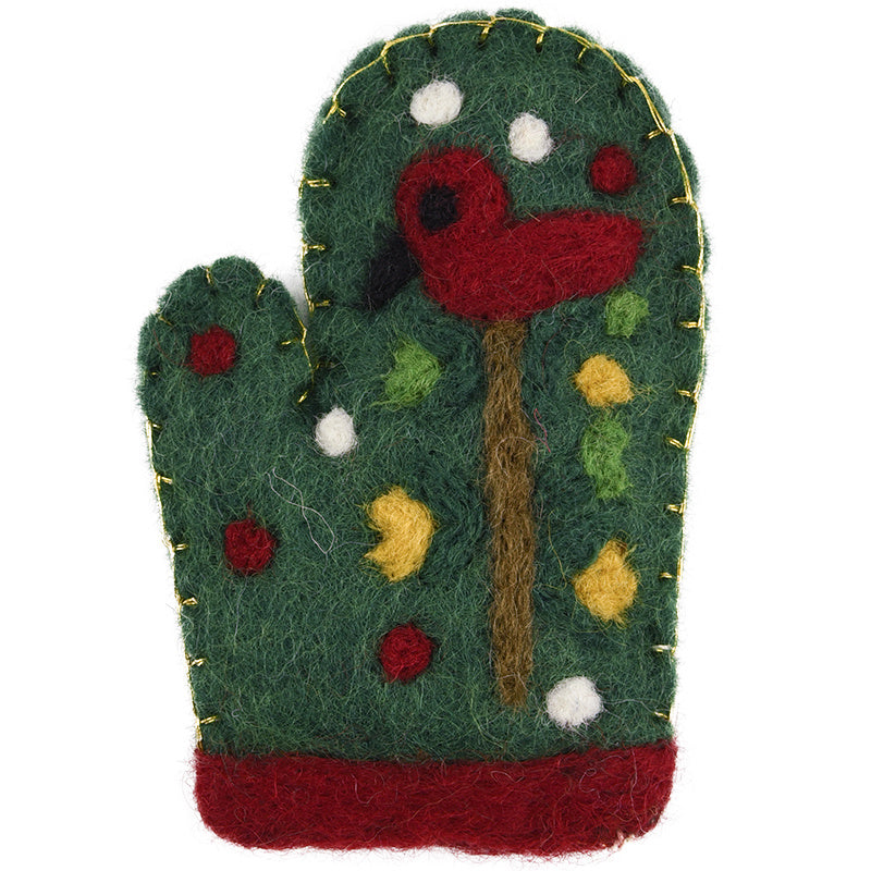 Cute Gloves Felt Ornaments Christmas Tree Holiday Decorative Ornaments