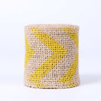 Chevron Burlap Ribbon Roll