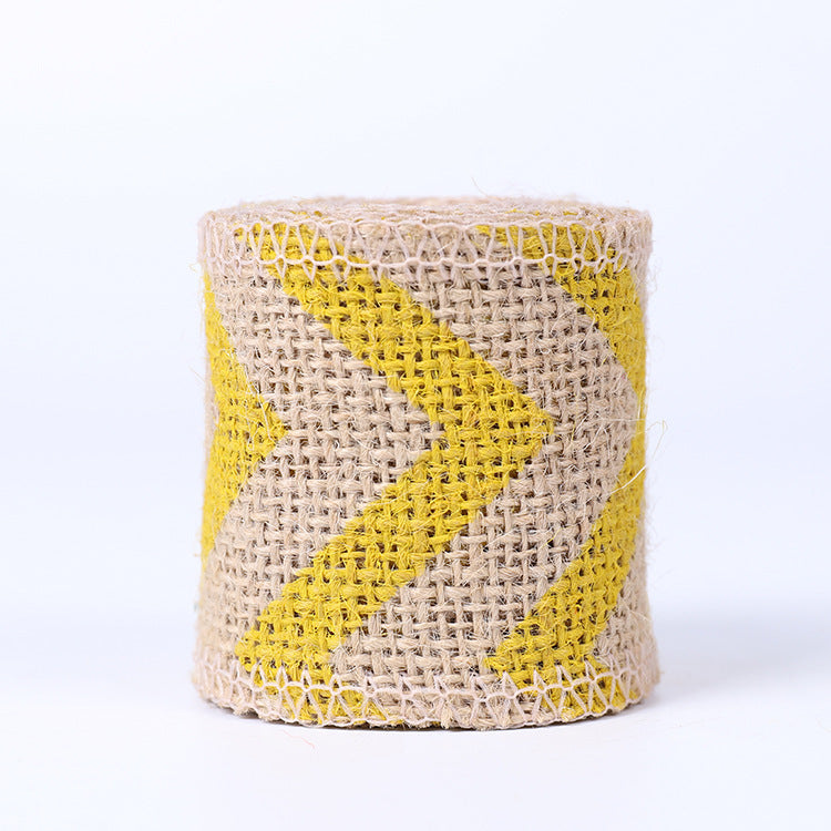 Chevron Burlap Ribbon Roll