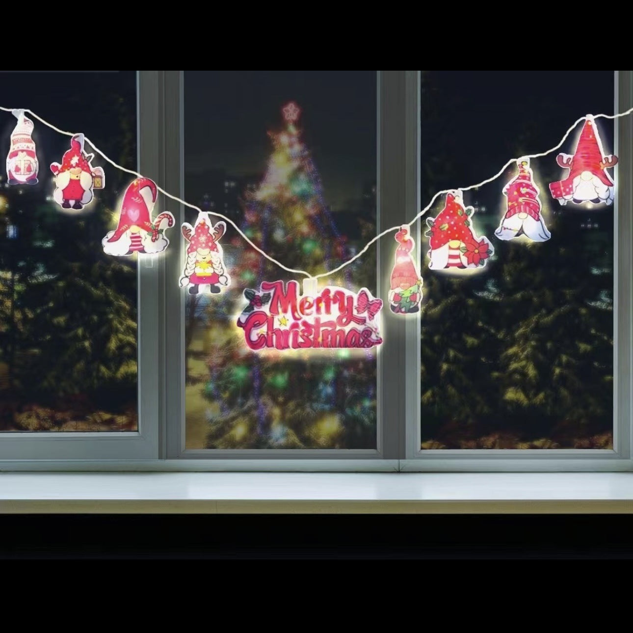 Christmas Cartoon LED String Lights