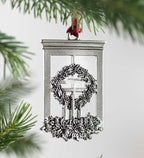 Antique-Style Tin Holiday Pendants – Christmas Tree Decor