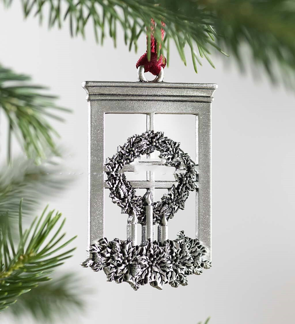 Antique-Style Tin Holiday Pendants – Christmas Tree Decor