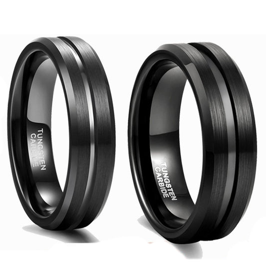 Black Tungsten Ring