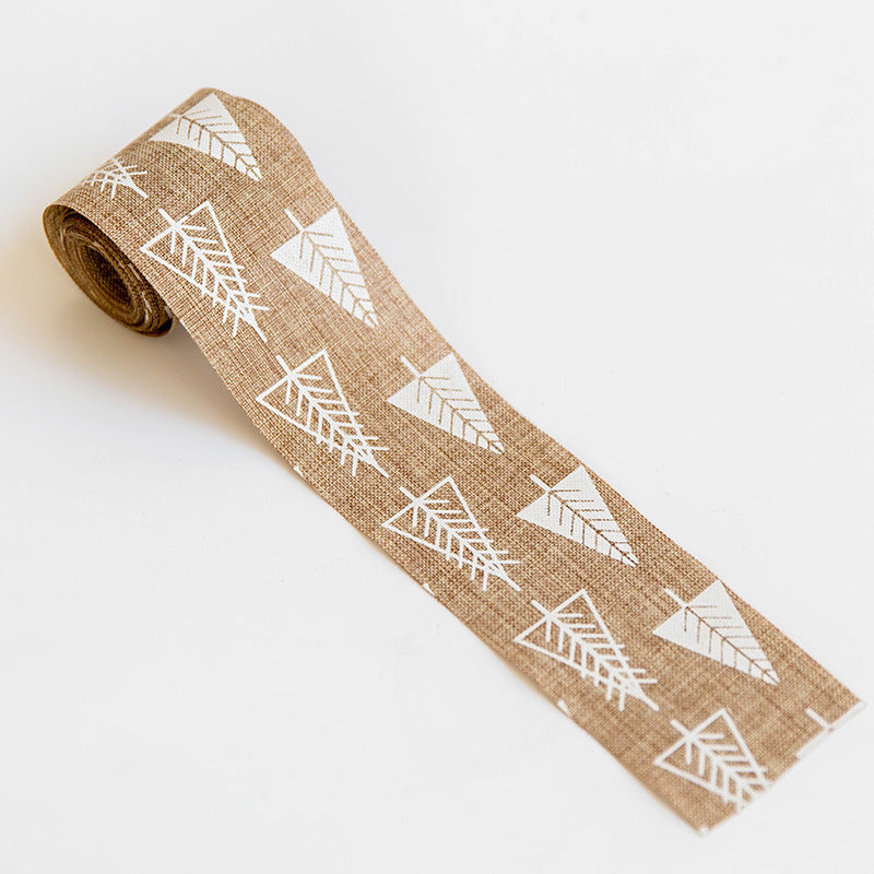 Christmas Burlap Ribbon
