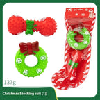 Festive Dog Chew & Play Gift Set