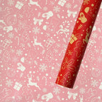 Printed Holiday Wrap Paper