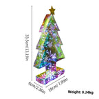 Christmas Decorative Lights Scene Atmosphere Layout