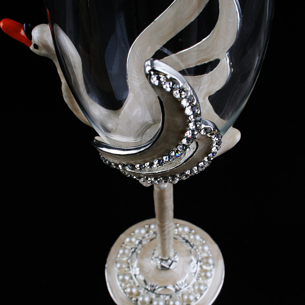 Swan Champagne Glass