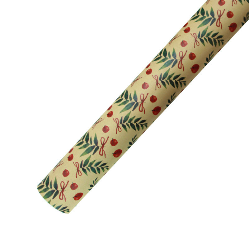 Printed Holiday Wrap Paper