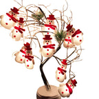 Snowman LED Garland String Fairy Lights
