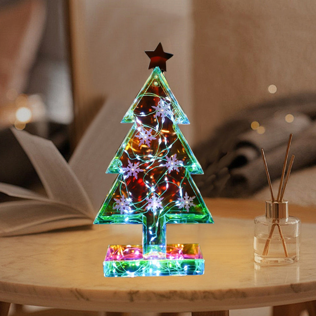 Christmas Decorative Lights Scene Atmosphere Layout