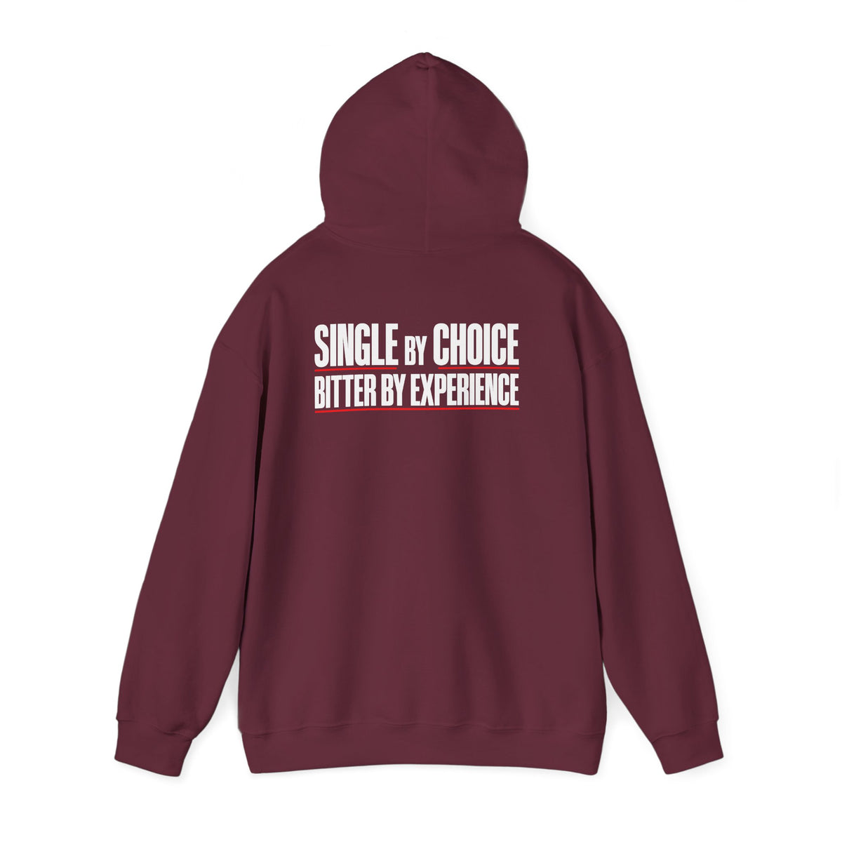 Single by Choice, Bitter by Experience
