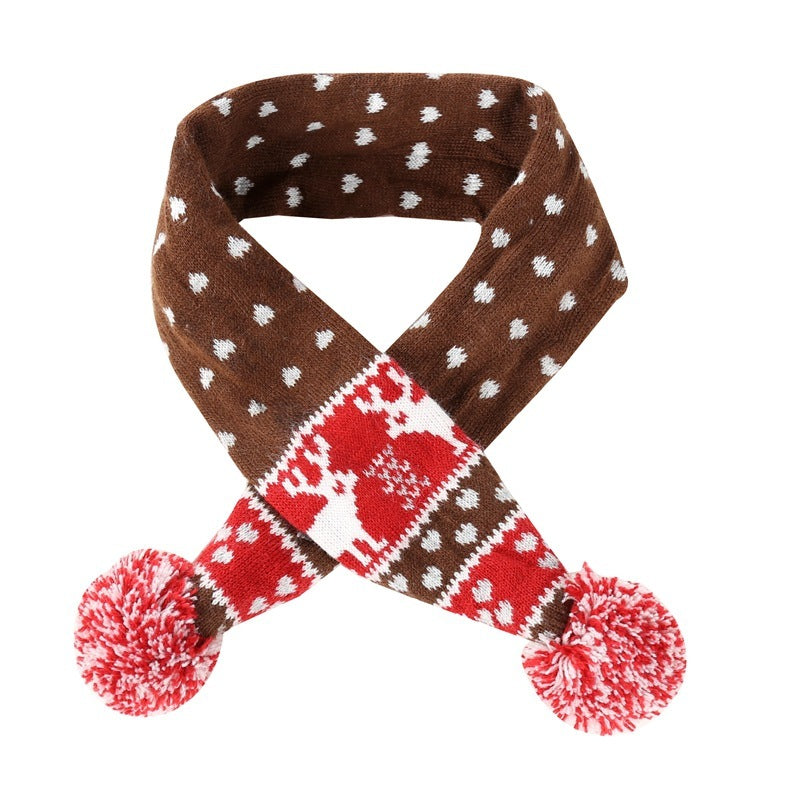 Cozy Christmas Pet Scarf