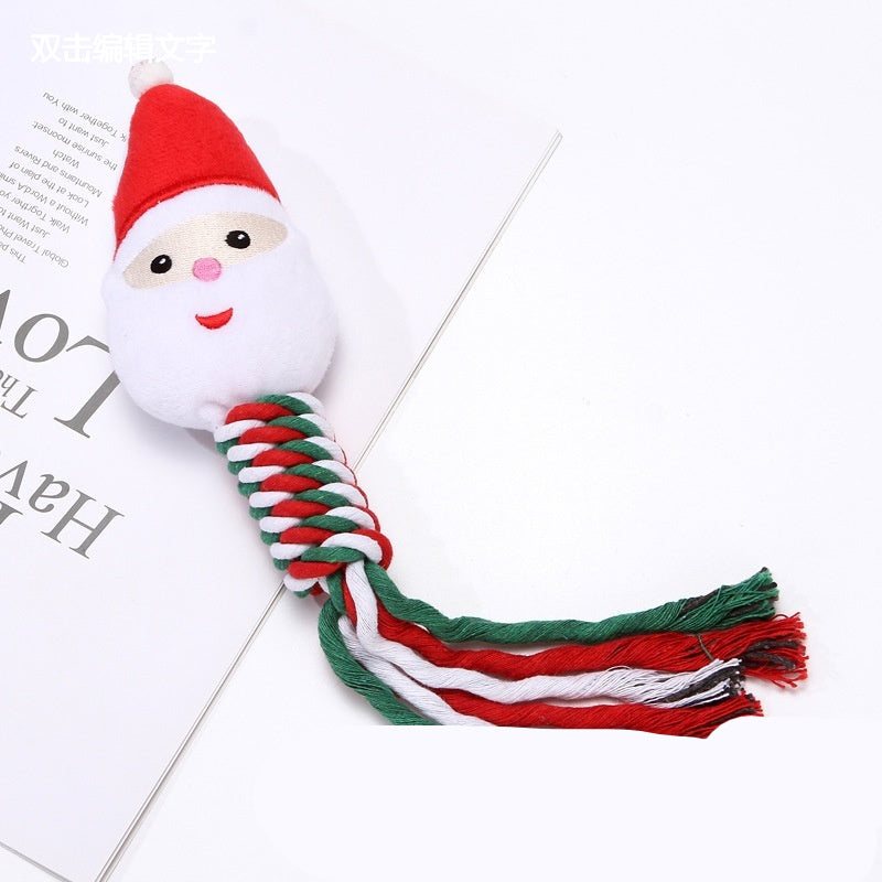Christmas Rope Dog Toy