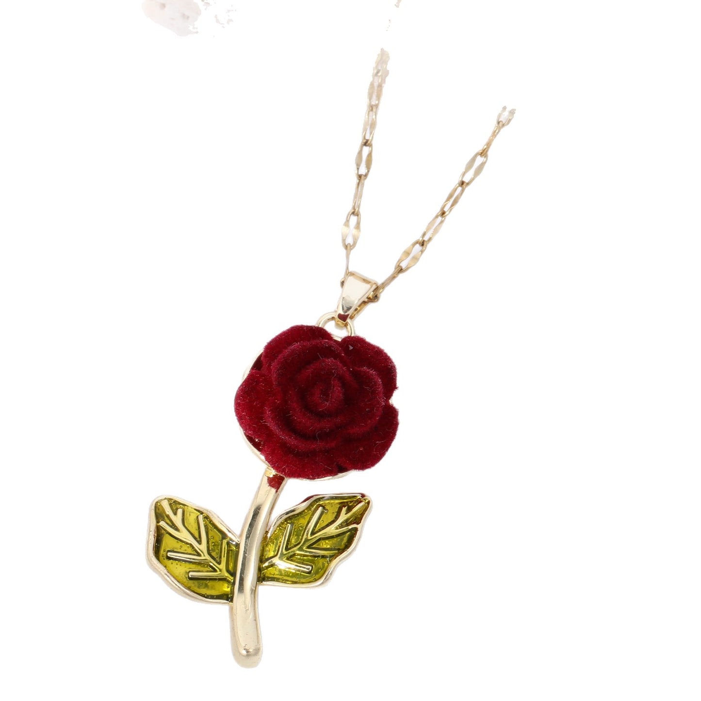 Baroque Rose Necklace