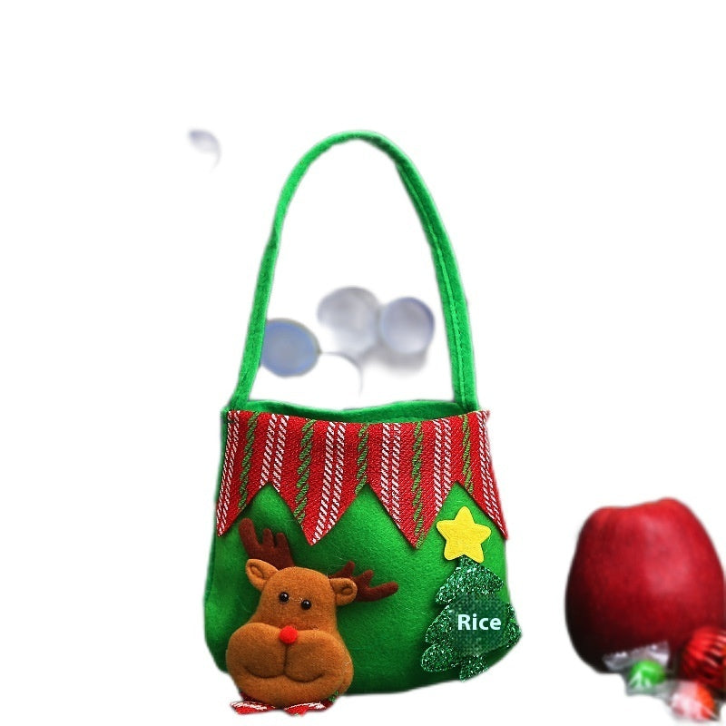 Christmas Mini Gift Tote Bag – Santa & Friends