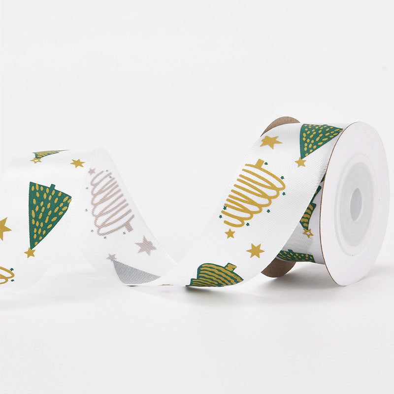 Christmas Small Roll Ribbon Combination Set