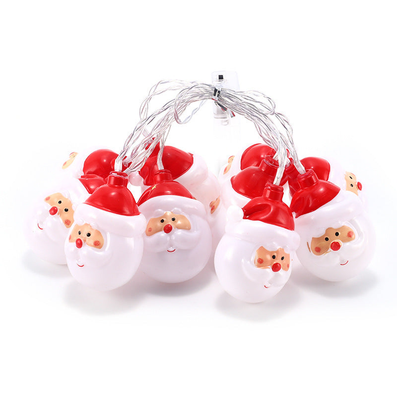 LED Christmas Light String – Santa & Snowman Series