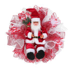 Santa Holiday Hanging Garland
