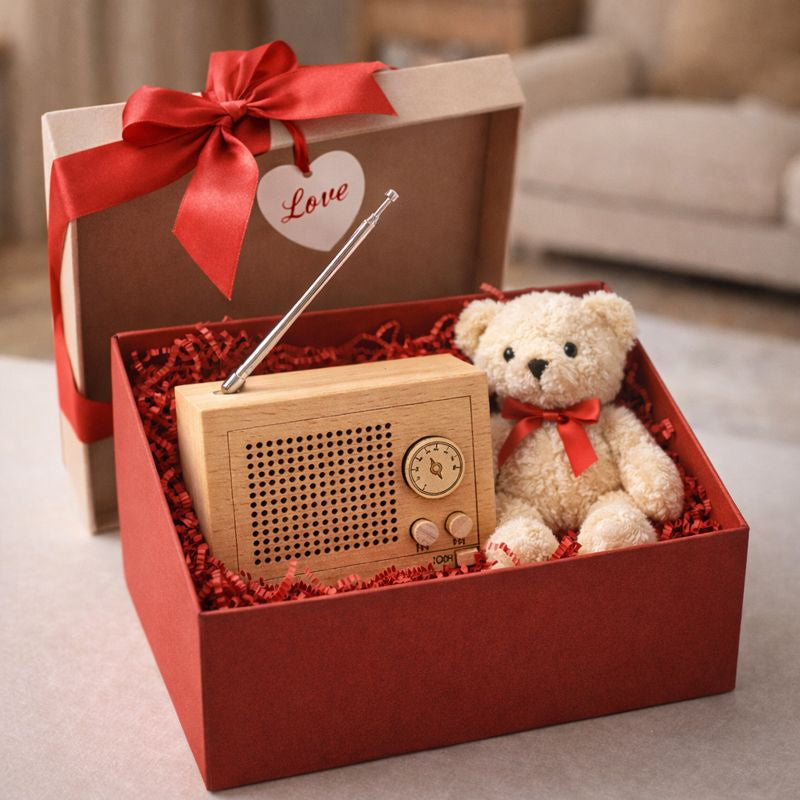 Vintage Wooden Music Box