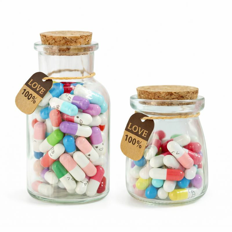 Love Letter Capsules Bottle