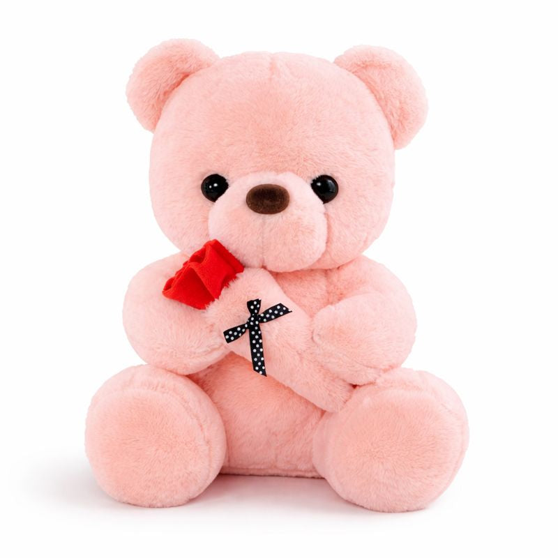 Rose Bear Plush Doll