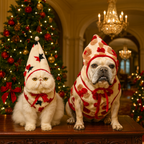 Holiday Knit Dog Vest