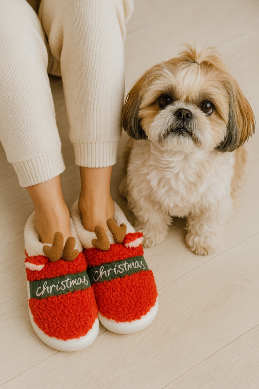Cozy Elk Slippers