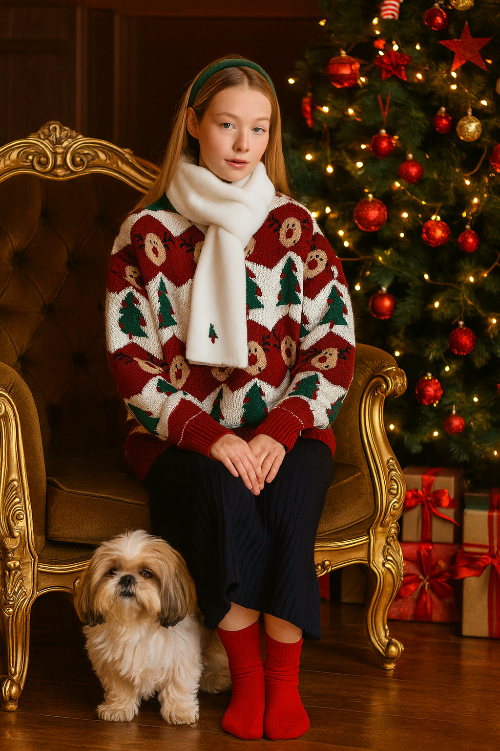 FrostBell Knit Sweater