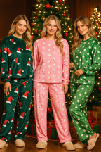 Women’s Flannel Christmas Pajama Set