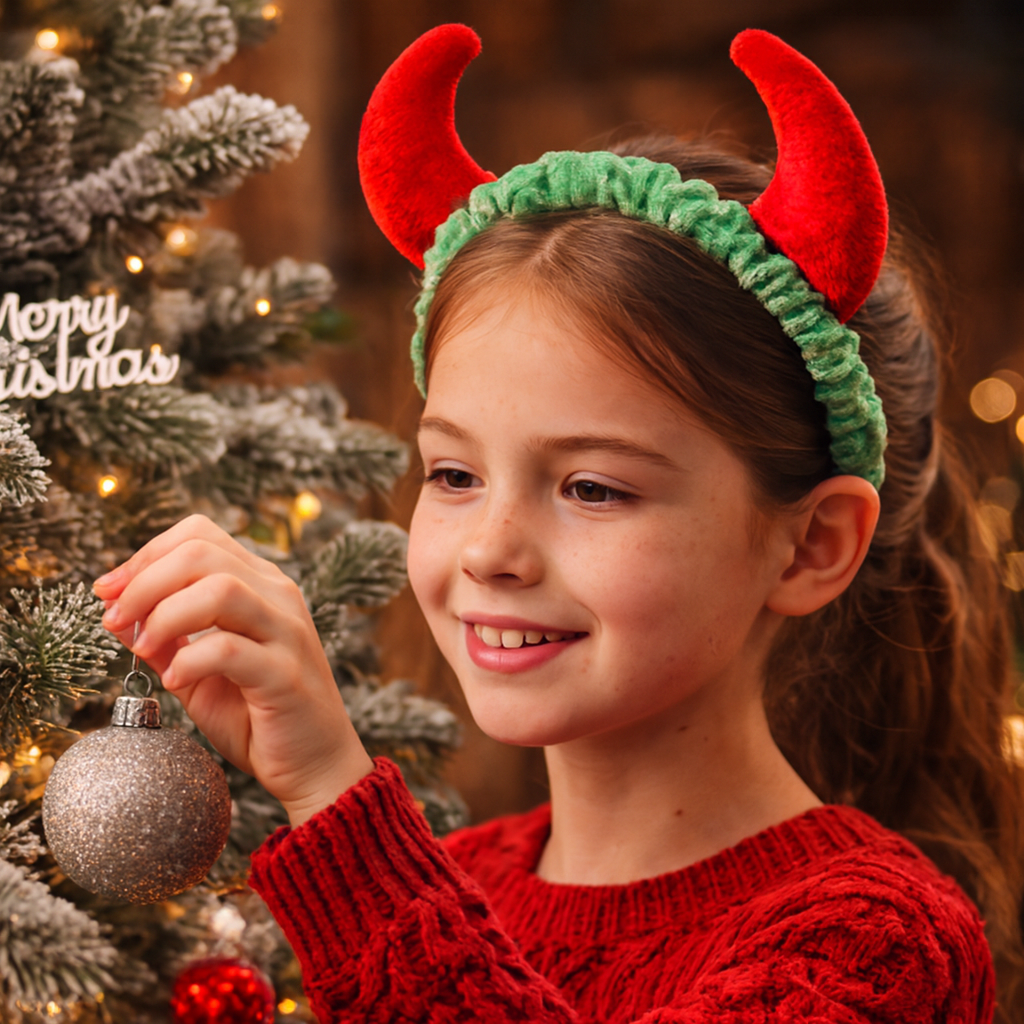 Cozy Horn Plush Headband