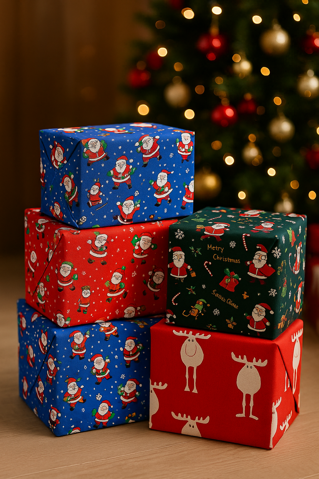 Christmas Cotton Squares