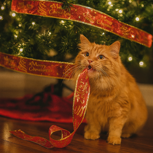 Merry Glow Christmas Ribbon Rolls