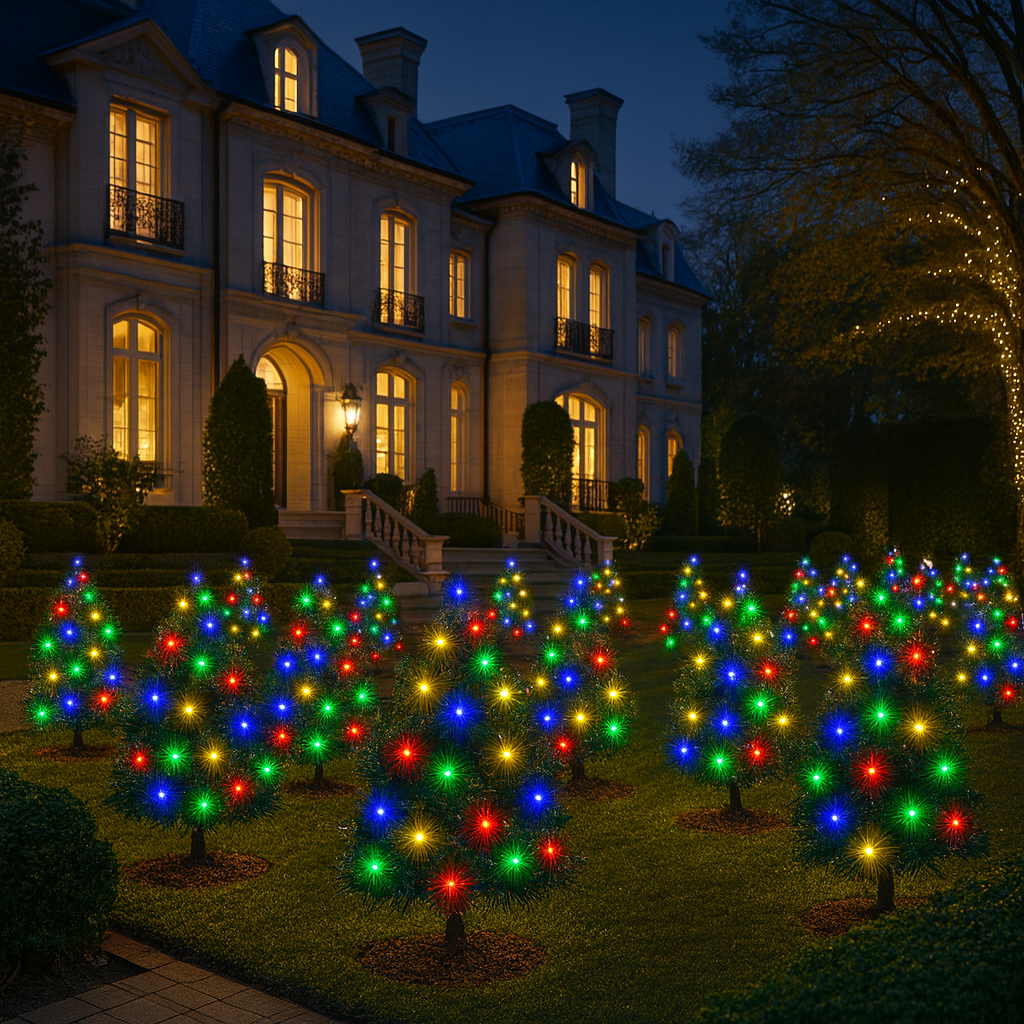 LED Snowman Solar Stake Light for Holiday Yard Decoration