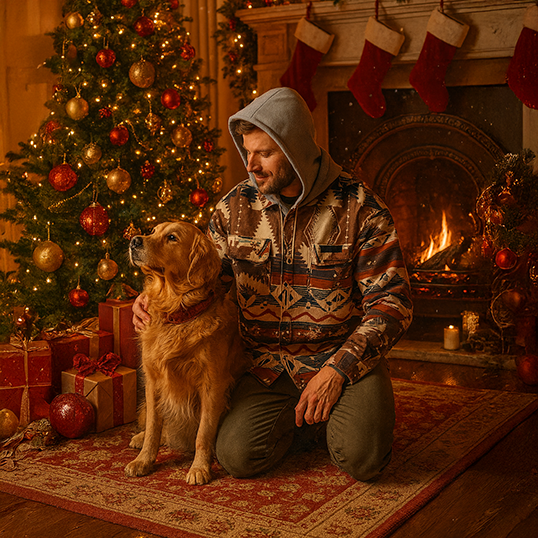 Men's Ethnic Style Long Sleeve Shirt