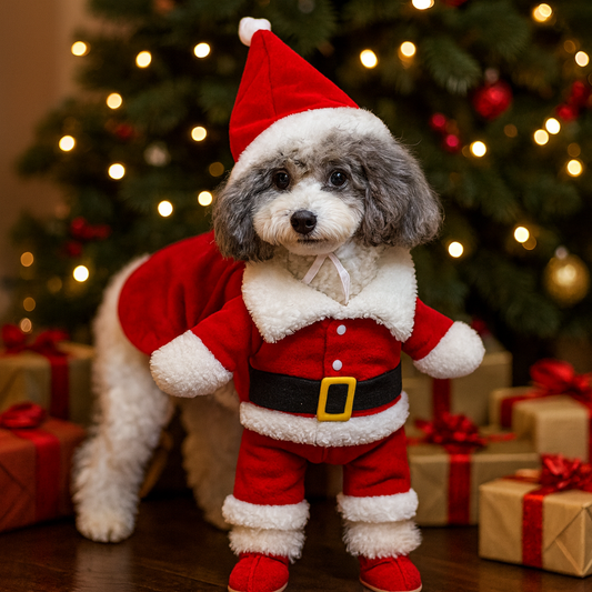 Pet Christmas Costume Standing