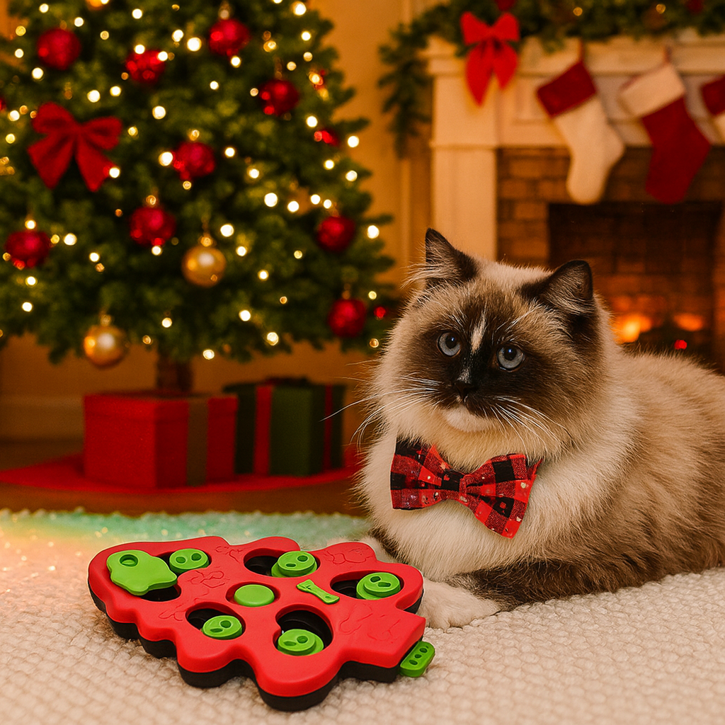 Pet Christmas Tree Shape Hat