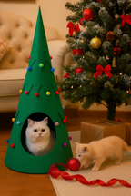 Pet Christmas Tree Cozy Tent