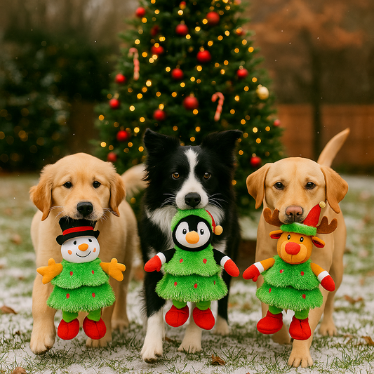 Animated Christmas Plush – Deer / Snowman / Penguin